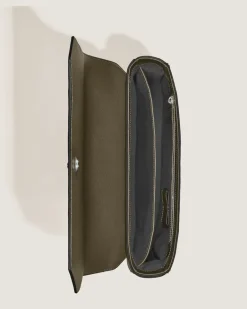 Messenger Bag aus Sartorial Leder - Khaki - Leder - MB221580 - Messenger Bags