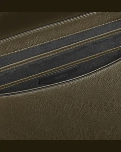 Messenger Bag aus Sartorial Leder - Khaki - Leder - MB221580 - Messenger Bags
