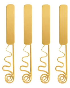 Messer in Spiralform - Gold