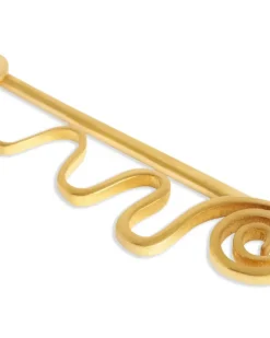 Messer in Spiralform - Gold