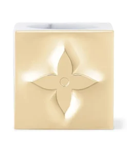 Metalgram Kerzenhalter White