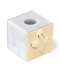 Metalgram Kerzenhalter White