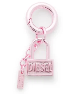 Metall-Schlüsselanhänger mit Vorhängeschloss-Design - Charms und Schlüsselanhänger - Unisex - Rosa