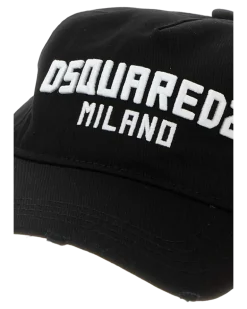 M063 Exterior: Cotton Cappelli Hat Black
