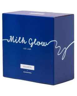 Milkglow Lampe mit EU-Stecker - Weiß