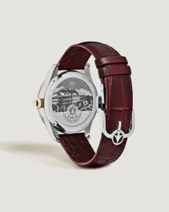 Minerva The Unveiled Secret Limited Edition - 58 Exemplare - Weinfarben - Rotgold - Stahl - MB136354 - Uhr