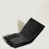 Mini Brieftasche 6 cc aus Extreme Leder - Schwarz / Cayenne - Leder - MB199417 - Brieftaschen