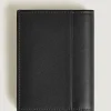 Mini Brieftasche 4 cc aus Soft Leder - Schwarz - Leder - MB220228 - Brieftaschen
