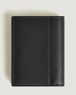 Mini Brieftasche 4 cc aus Soft Leder - Schwarz - Leder - MB220228 - Brieftaschen