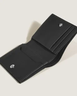 Mini Brieftasche 4 cc aus Soft Leder - Schwarz - Leder - MB220228 - Brieftaschen