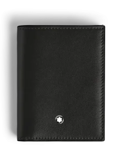 Mini Brieftasche 4 cc aus Soft Leder - Schwarz - Leder - MB220228 - Brieftaschen