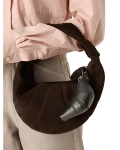 Mini-Schlüsselanhänger Croissant Brown