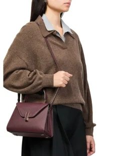 Mini-Tasche Iside Burgundy