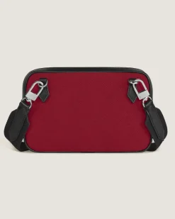 Mini-Umhängetasche Year of the Horse aus besticktem Gabardine - Stoff und Leder - MB222855 - Messenger Bags