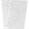 Mittelgroße Blätter, Kariert - MB3026 - Papier Refills