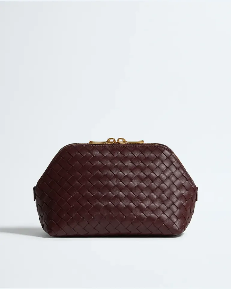 Mittelgroße Kosmetiktasche-Bordeaux - Unisex