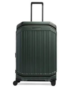 Mittelgroßer erweiterbarer Hartschalenkoffer - Grün