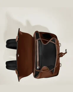 Mittelgroßer Rucksack aus Meisterstück Leder - Sfumato-Braun - Leder - MB220310 - Rucksäcke