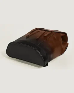 Mittelgroßer Rucksack aus Meisterstück Leder - Sfumato-Braun - Leder - MB220310 - Rucksäcke