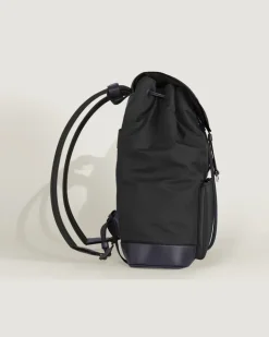Mittelgroßer Rucksack Montblanc Panorama - Schwarz - Stoff und Leder - MB223109 - Rucksäcke