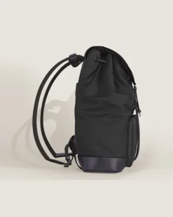 Mittelgroßer Rucksack Montblanc Panorama - Schwarz - Stoff und Leder - MB223109 - Rucksäcke