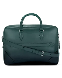 Mittelgroße Schreibmappe aus Meisterstück Sfumato-Leder - Sfumato-British Green - Leder - MB198265 - Dokumententaschen