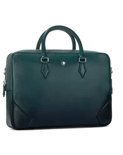 Mittelgroße Schreibmappe aus Meisterstück Sfumato-Leder - Sfumato-British Green - Leder - MB198265 - Dokumententaschen