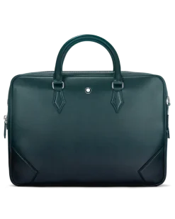 Mittelgroße Schreibmappe aus Meisterstück Sfumato-Leder - Sfumato-British Green - Leder - MB198265 - Dokumententaschen