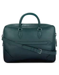 Mittelgroße Schreibmappe aus Meisterstück Sfumato-Leder - Sfumato-British Green - Leder - MB198265 - Dokumententaschen