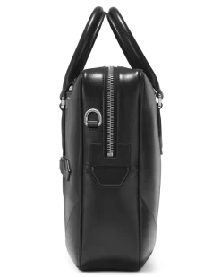 Mittelgroße Schreibmappe aus Meisterstück Leder - Schwarz - Leder - MB129664 - Dokumententaschen