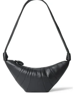 Mittelgroße Tasche Croissant Black