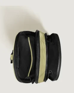Mittelgroße Umhängetasche aus Extreme Leder - Mandel - Leder - MB221600 - Sling Bags