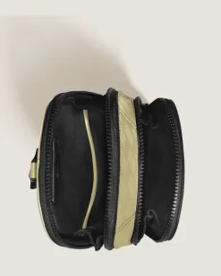 Mittelgroße Umhängetasche aus Extreme Leder - Mandel - Leder - MB221600 - Sling Bags