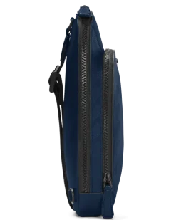 Mittelgroße Umhängetasche aus Extreme Leder - Tintenblau - Leder - MB198051 - Sling Bags