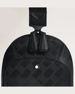 Mittelgroße Umhängetasche aus Extreme Leder - Schwarz - Leder - MB129971 - Sling Bags