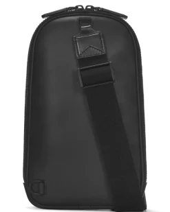 Mittelgroße Umhängetasche aus Extreme Leder - Schwarz - Leder - MB129971 - Sling Bags