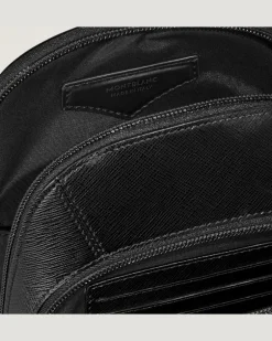 Mittelgroße Umhängetasche aus Sartorial Leder - Schwarz - Leder - MB199368 - Sling Bags