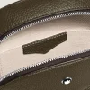 Mittelgroße Umhängetasche Montblanc Companion - Khaki - Leder - MB222887 - Sling Bags