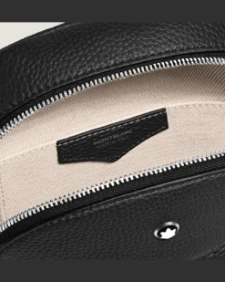Mittelgroße Umhängetasche Montblanc Companion - Schwarz - Leder - MB222885 - Sling Bags
