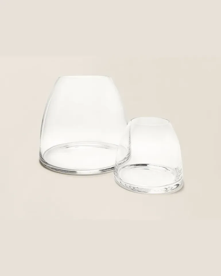 Mittelgroße Vase Sloane Clear