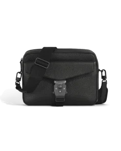M-Lock Messenger Bag - Schwarz - Leder - MB220322 - Messenger Bags