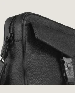 M-Lock Messenger Bag - Schwarz - Leder - MB220322 - Messenger Bags