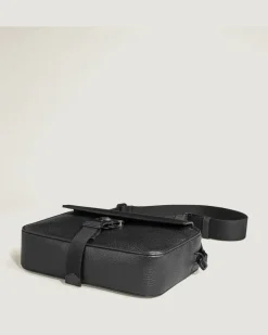 M-Lock Messenger Bag - Schwarz - Leder - MB220322 - Messenger Bags