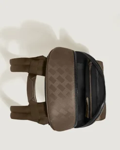 M-Lock Rucksack - Haselnussbraun - Leder - MB220246 - Rucksäcke