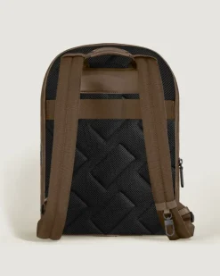 M-Lock Rucksack - Haselnussbraun - Leder - MB220246 - Rucksäcke