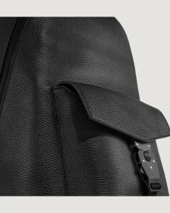 M-Lock Rucksack - Schwarz - Leder - MB220321 - Rucksäcke
