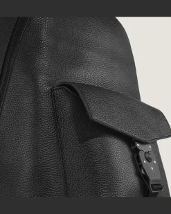M-Lock Rucksack - Schwarz - Leder - MB220321 - Rucksäcke