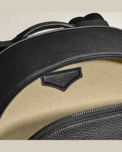 M-Lock Rucksack - Schwarz - Leder - MB220321 - Rucksäcke