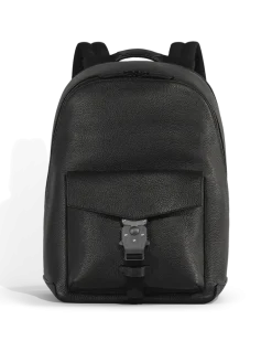 M-Lock Rucksack - Schwarz - Leder - MB220321 - Rucksäcke