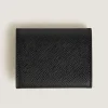 Münzbörse Montblanc Envelope - Schwarz - Leder - MB220347 - Münzbörsen